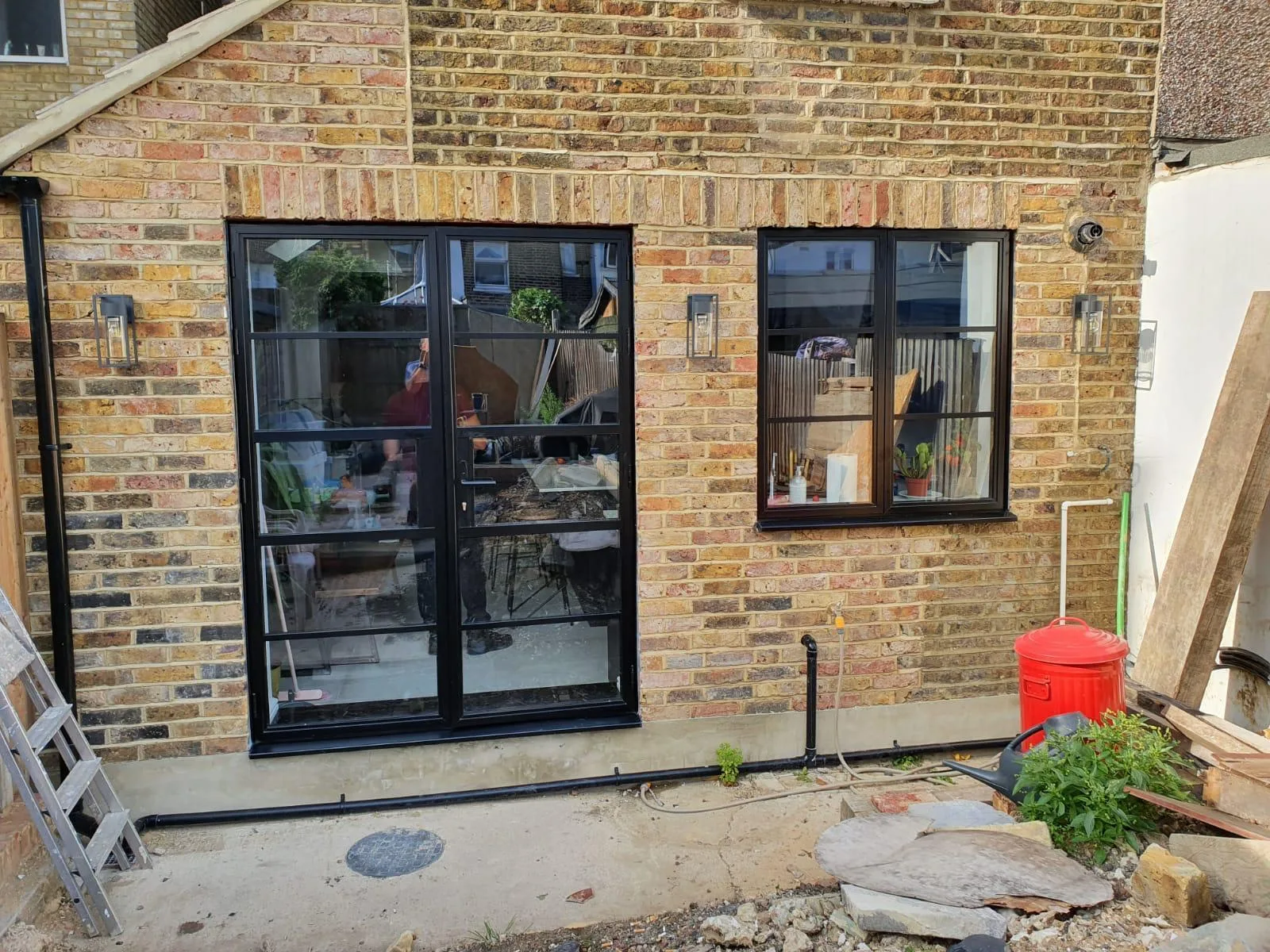 Crittall Doors installation 4
