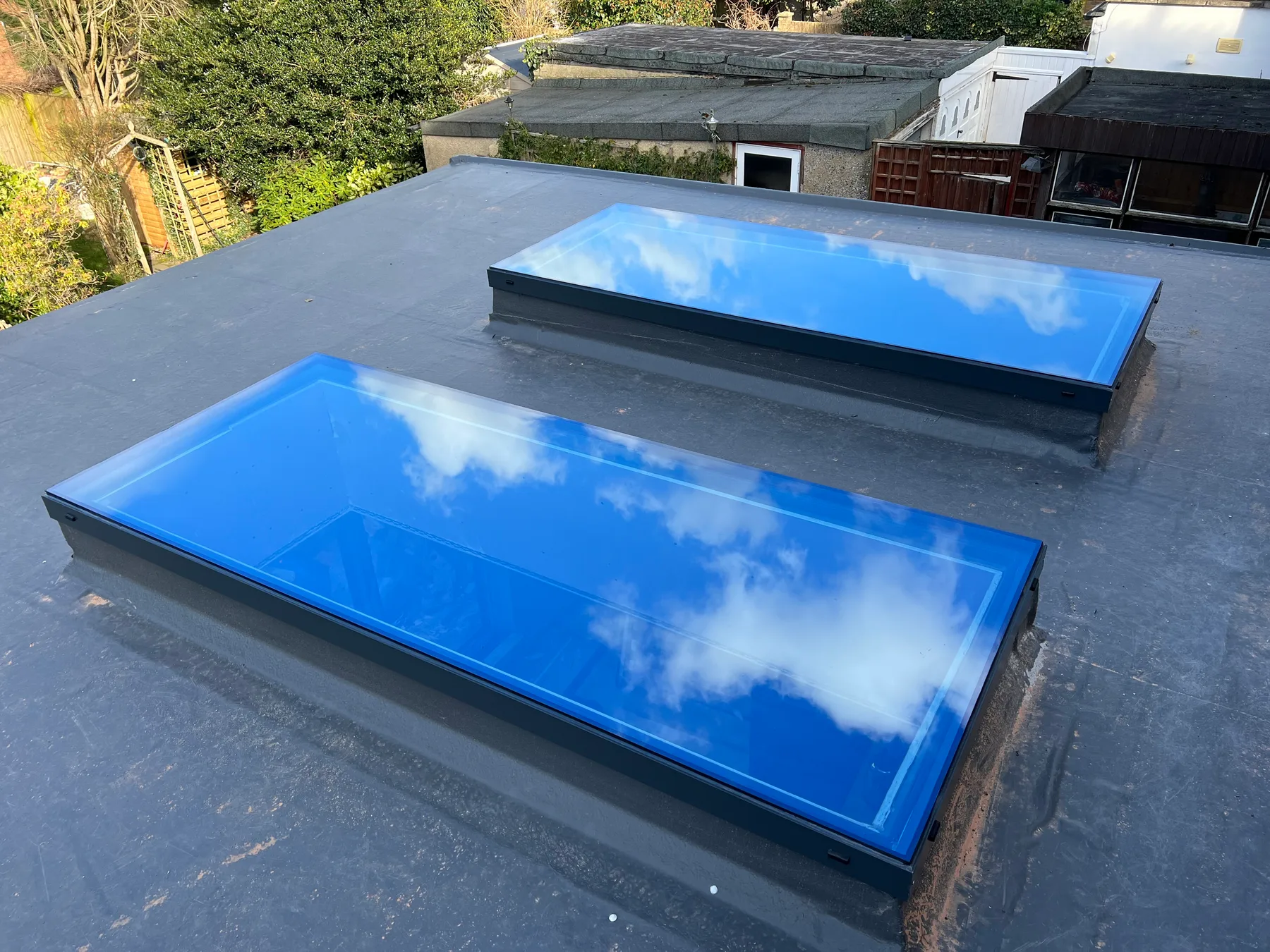 Slim Rooflights installation 4