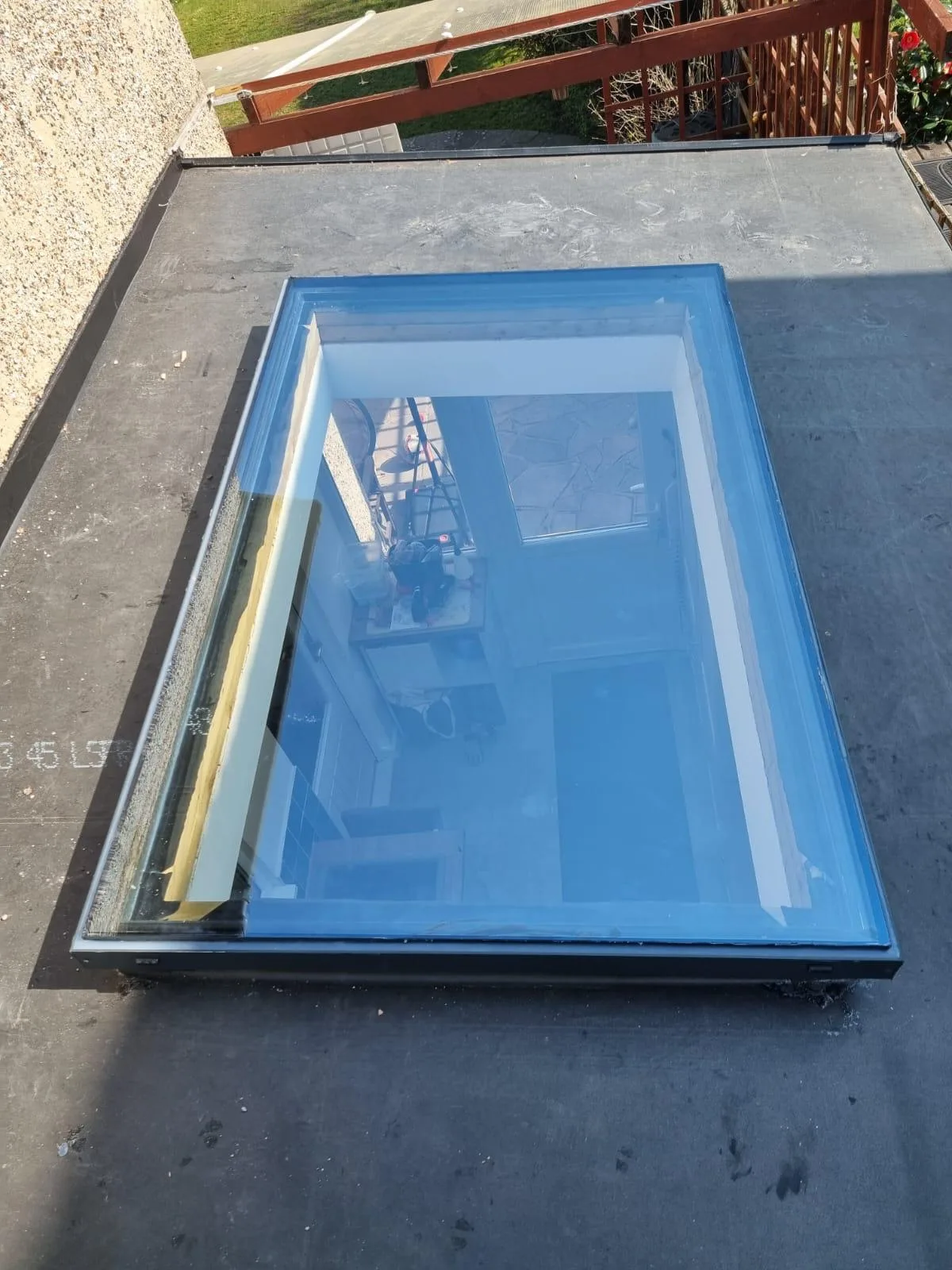 Slim Rooflights installation 6